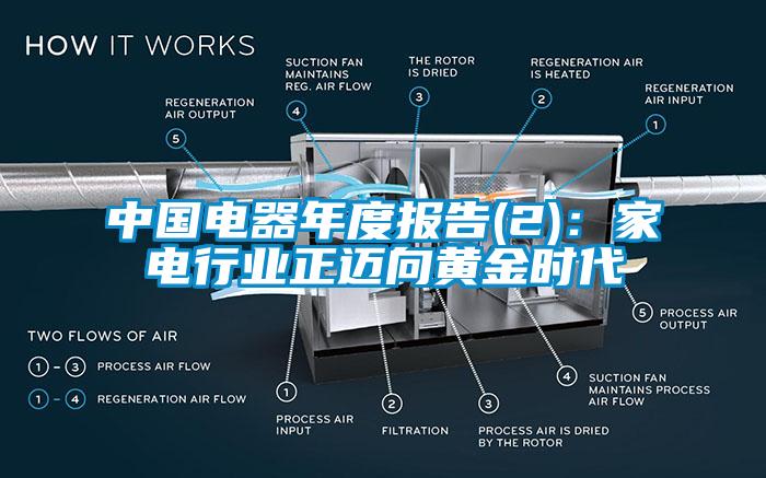 中國(guó)電器年度報(bào)告(2)：家電行業(yè)正邁向黃金時(shí)代