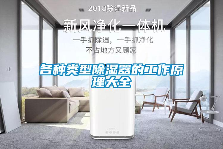 各種類型除濕器的工作原理大全