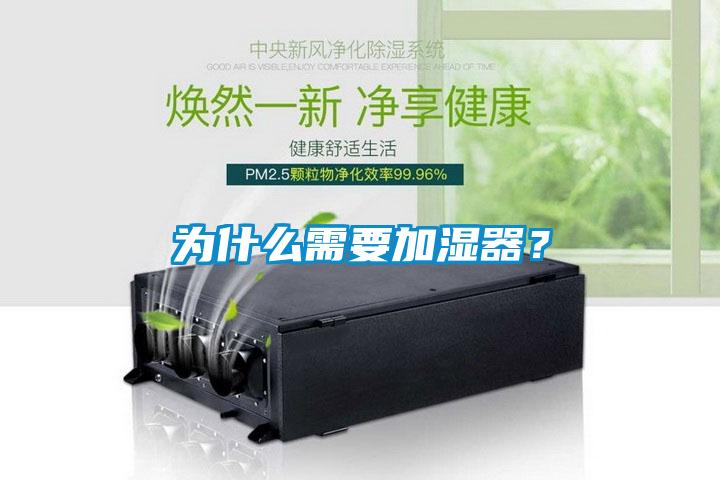 為什么需要加濕器？