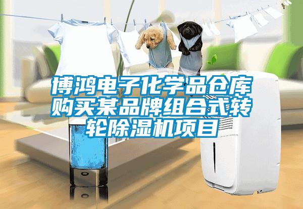 博鴻電子化學(xué)品倉庫購買某品牌組合式轉(zhuǎn)輪除濕機(jī)項(xiàng)目