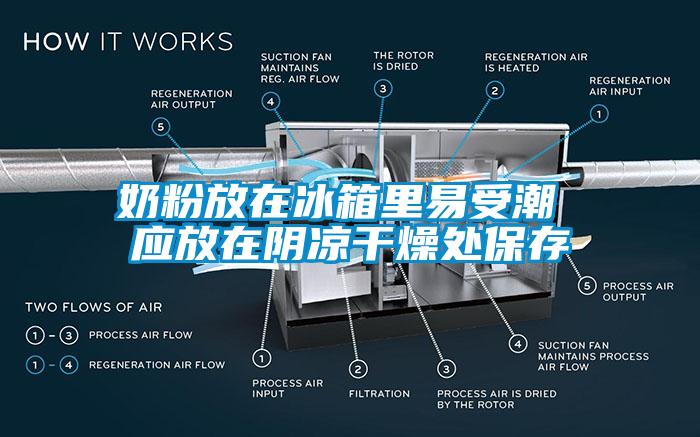 奶粉放在冰箱里易受潮 應(yīng)放在陰涼干燥處保存