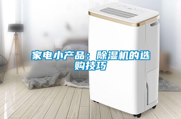 家電小產(chǎn)品：除濕機(jī)的選購技巧