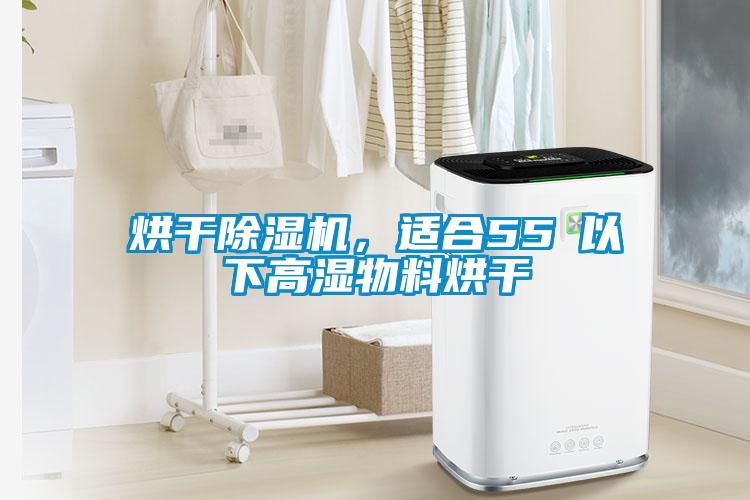 烘干除濕機，適合55℃以下高濕物料烘干