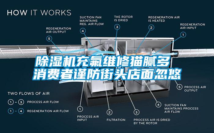 除濕機充氟維修貓膩多 消費者謹(jǐn)防街頭店面忽悠