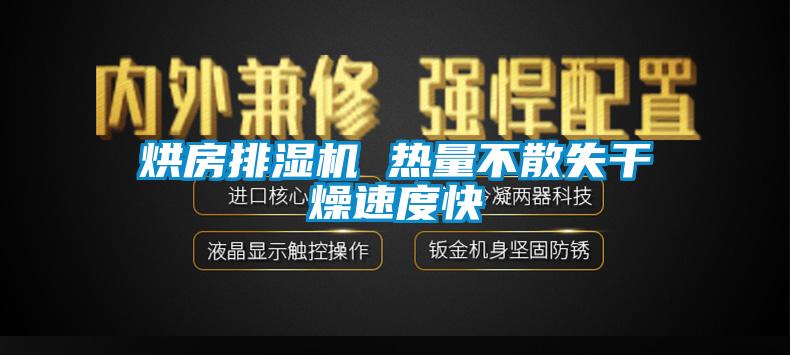 烘房排濕機 熱量不散失干燥速度快