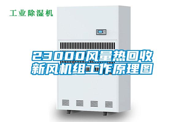 23000風(fēng)量熱回收新風(fēng)機(jī)組工作原理圖