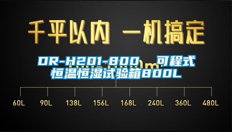 DR-H201-800  可程式恒溫恒濕試驗箱800L