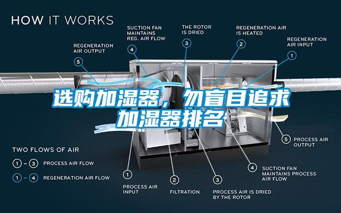 選購加濕器，勿盲目追求加濕器排名