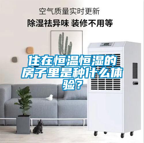 住在恒溫恒濕的房子里是種什么體驗(yàn)？