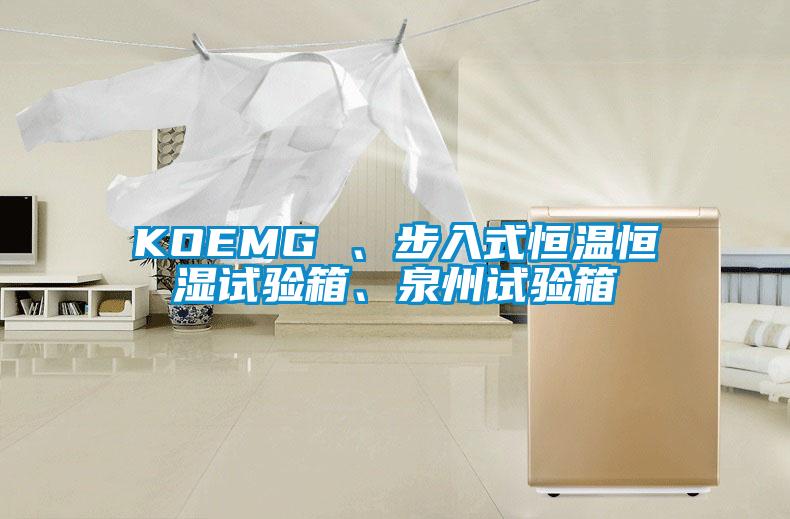 KOEMG 、步入式恒溫恒濕試驗箱、泉州試驗箱