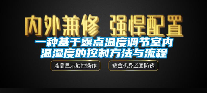 一種基于露點(diǎn)溫度調(diào)節(jié)室內(nèi)溫濕度的控制方法與流程