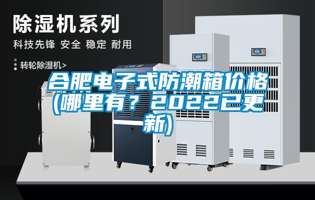 合肥電子式防潮箱價(jià)格(哪里有？2022已更新)