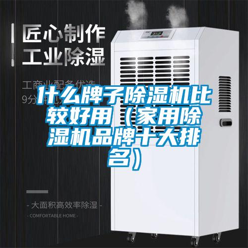 什么牌子除濕機比較好用（家用除濕機品牌十大排名）