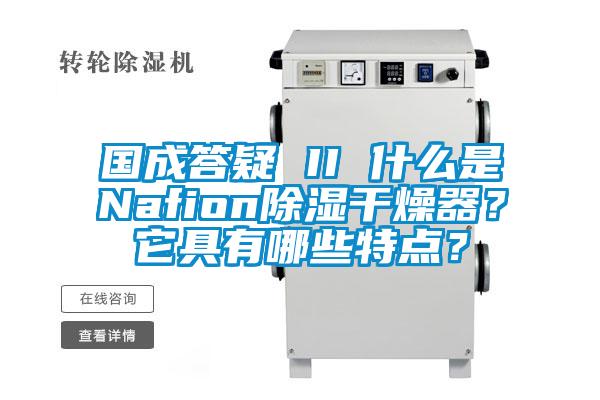 國成答疑 II 什么是Nafion除濕干燥器？它具有哪些特點？