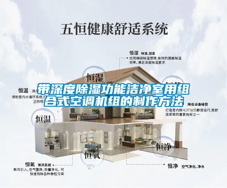 帶深度除濕功能潔凈室用組合式空調(diào)機(jī)組的制作方法