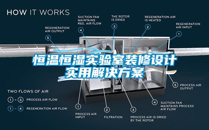 恒溫恒濕實(shí)驗(yàn)室裝修設(shè)計(jì)實(shí)用解決方案