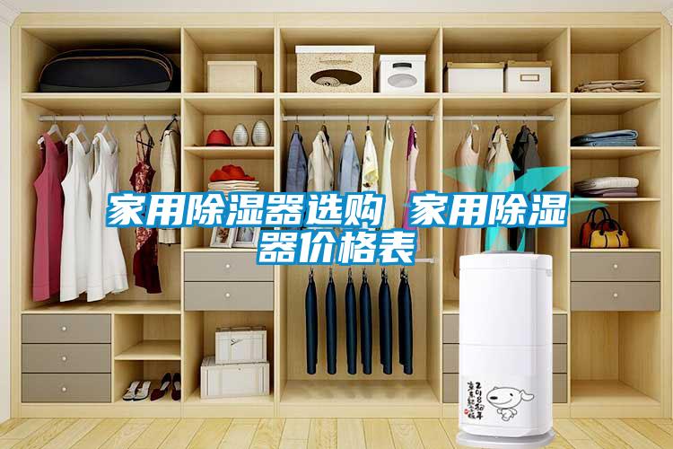 家用除濕器選購 家用除濕器價格表