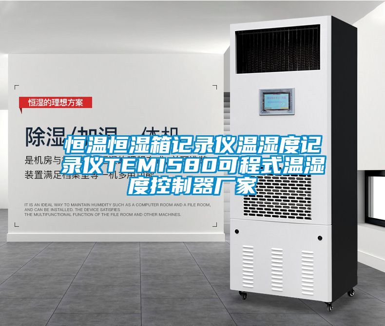 恒溫恒濕箱記錄儀溫濕度記錄儀TEMI580可程式溫濕度控制器廠家