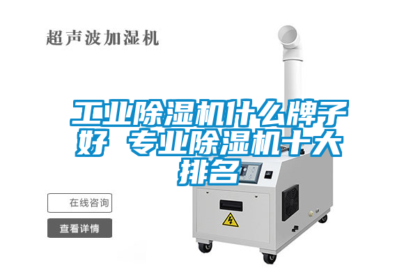 工業(yè)除濕機(jī)什么牌子好 專業(yè)除濕機(jī)十大排名