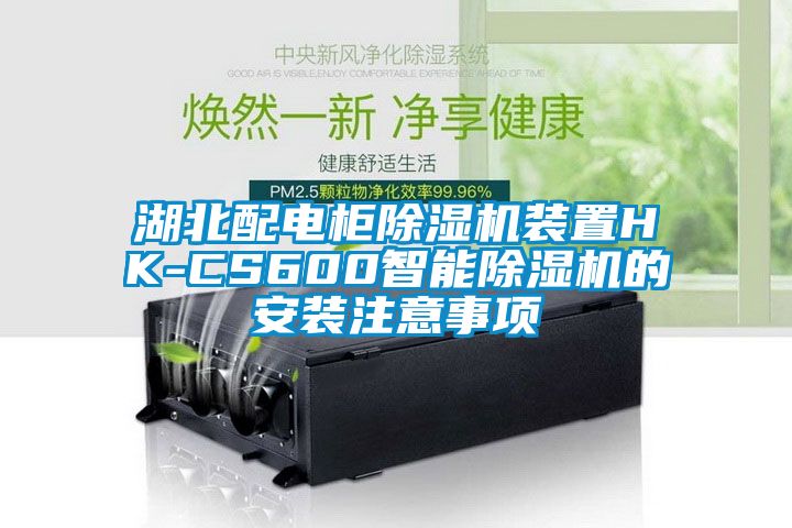 湖北配電柜除濕機裝置HK-CS600智能除濕機的安裝注意事項