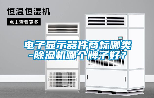 電子顯示器件商標(biāo)哪類-除濕機哪個牌子好？