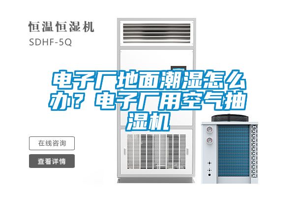 電子廠地面潮濕怎么辦？電子廠用空氣抽濕機(jī)