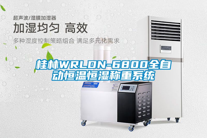 桂林WRLDN-6800全自動恒溫恒濕稱重系統(tǒng)