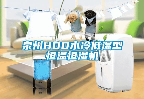 泉州HDD水冷低濕型恒溫恒濕機(jī)