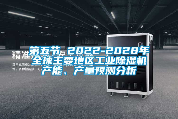 第五節(jié) 2022-2028年全球主要地區(qū)工業(yè)除濕機(jī)產(chǎn)能、產(chǎn)量預(yù)測分析