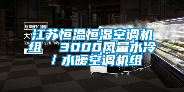 江蘇恒溫恒濕空調機組  3000風量水冷／水暖空調機組