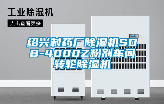 紹興制藥廠除濕機(jī)SDB-4000Z粉劑車(chē)間轉(zhuǎn)輪除濕機(jī)