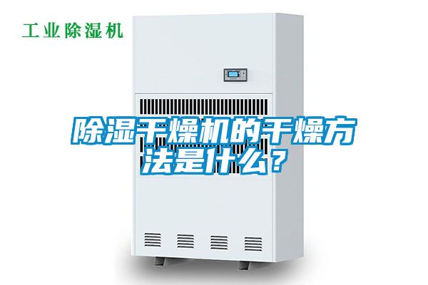 除濕干燥機的干燥方法是什么？