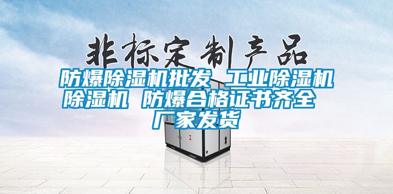 防爆除濕機批發(fā) 工業(yè)除濕機除濕機 防爆合格證書齊全 廠家發(fā)貨