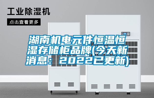 湖南機(jī)電元件恒溫恒濕存儲(chǔ)柜品牌(今天新消息：2022已更新)