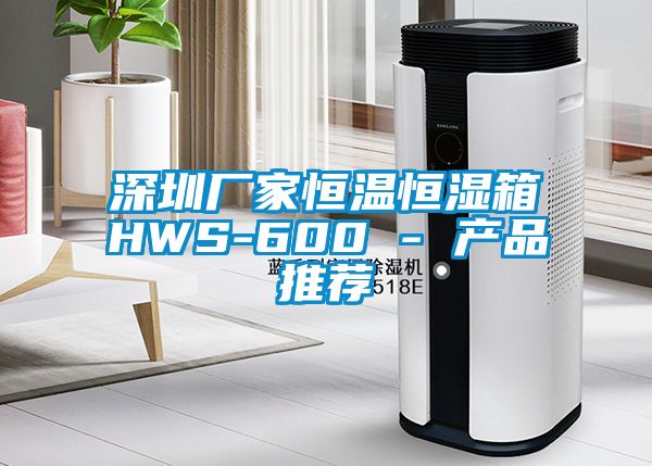 深圳廠家恒溫恒濕箱HWS-600 - 產(chǎn)品推薦