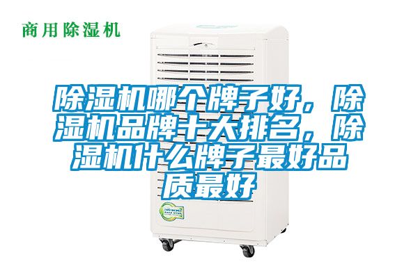 除濕機(jī)哪個(gè)牌子好，除濕機(jī)品牌十大排名，除濕機(jī)什么牌子最好品質(zhì)最好