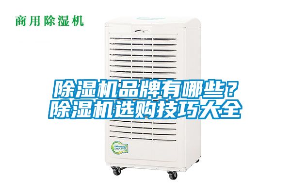 除濕機(jī)品牌有哪些？除濕機(jī)選購(gòu)技巧大全