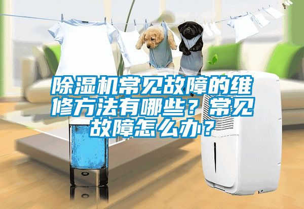 除濕機(jī)常見故障的維修方法有哪些？常見故障怎么辦？