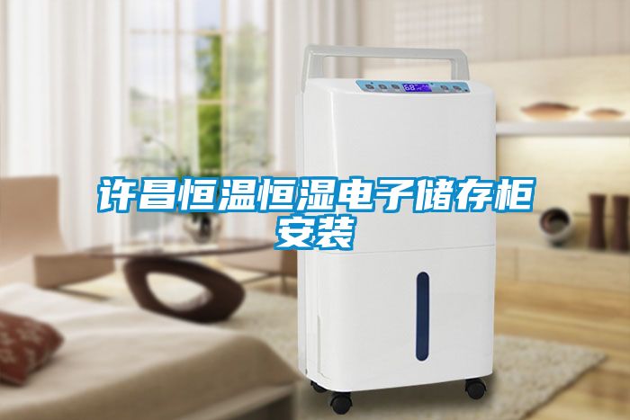 許昌恒溫恒濕電子儲存柜安裝