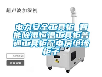 知識(shí)百科電力安全工具柜 智能除濕恒溫工具柜普通工具柜配電房絕緣柜子