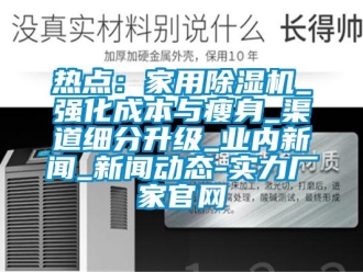 行業(yè)新聞熱點：家用除濕機_強化成本與瘦身_渠道細分升級_業(yè)內(nèi)新聞_新聞動態(tài)-實力廠家官網(wǎng)