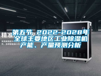 常見(jiàn)問(wèn)題第五節(jié) 2022-2028年全球主要地區(qū)工業(yè)除濕機(jī)產(chǎn)能、產(chǎn)量預(yù)測(cè)分析