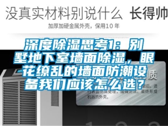 企業(yè)新聞深度除濕思考1：別墅地下室墻面除濕，眼花繚亂的墻面防潮設(shè)備我們應(yīng)該怎么選？