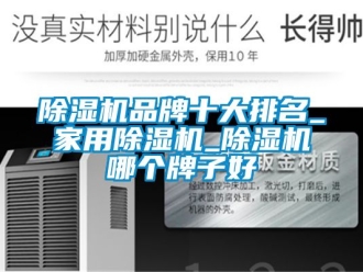 企業(yè)新聞除濕機(jī)品牌十大排名_家用除濕機(jī)_除濕機(jī)哪個牌子好