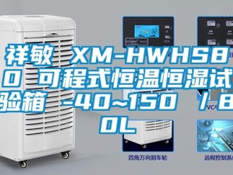 知識百科祥敏 XM-HWHS80 可程式恒溫恒濕試驗箱 -40~150℃／80L