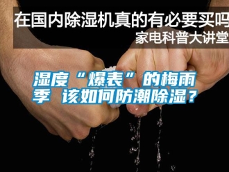 常見問題濕度“爆表”的梅雨季 該如何防潮除濕？