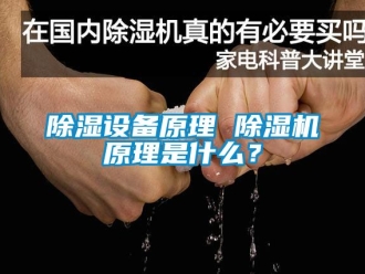 行業(yè)新聞除濕設(shè)備原理 除濕機(jī)原理是什么？