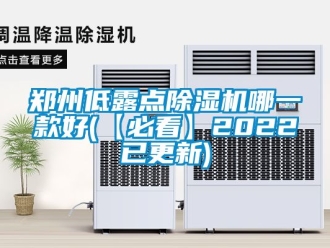 行業(yè)新聞鄭州低露點(diǎn)除濕機(jī)哪一款好(【必看】2022已更新)