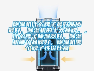 企業(yè)新聞除濕機什么牌子最好品質(zhì)最好，除濕機的十大品牌，，什么牌子除濕器好，除濕機哪個品牌好，除濕機哪個牌子性價比高