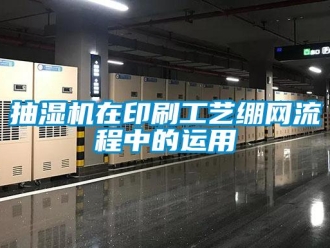 常見問題抽濕機在印刷工藝繃網流程中的運用